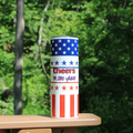 USA Cheers to 250 Years Patriotic Tumbler 20 oz