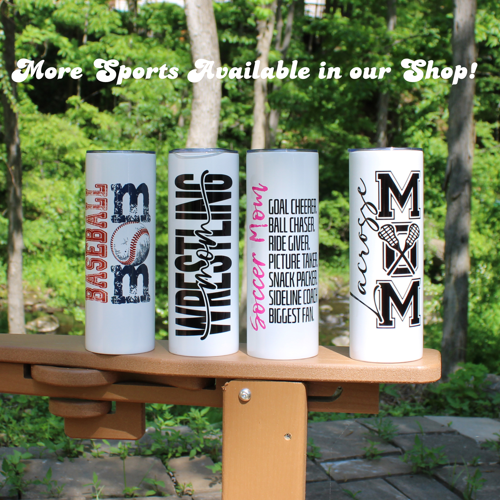 Baseball Mom 20oz Tumbler - Sorry. Can't. Baseball. Bye.