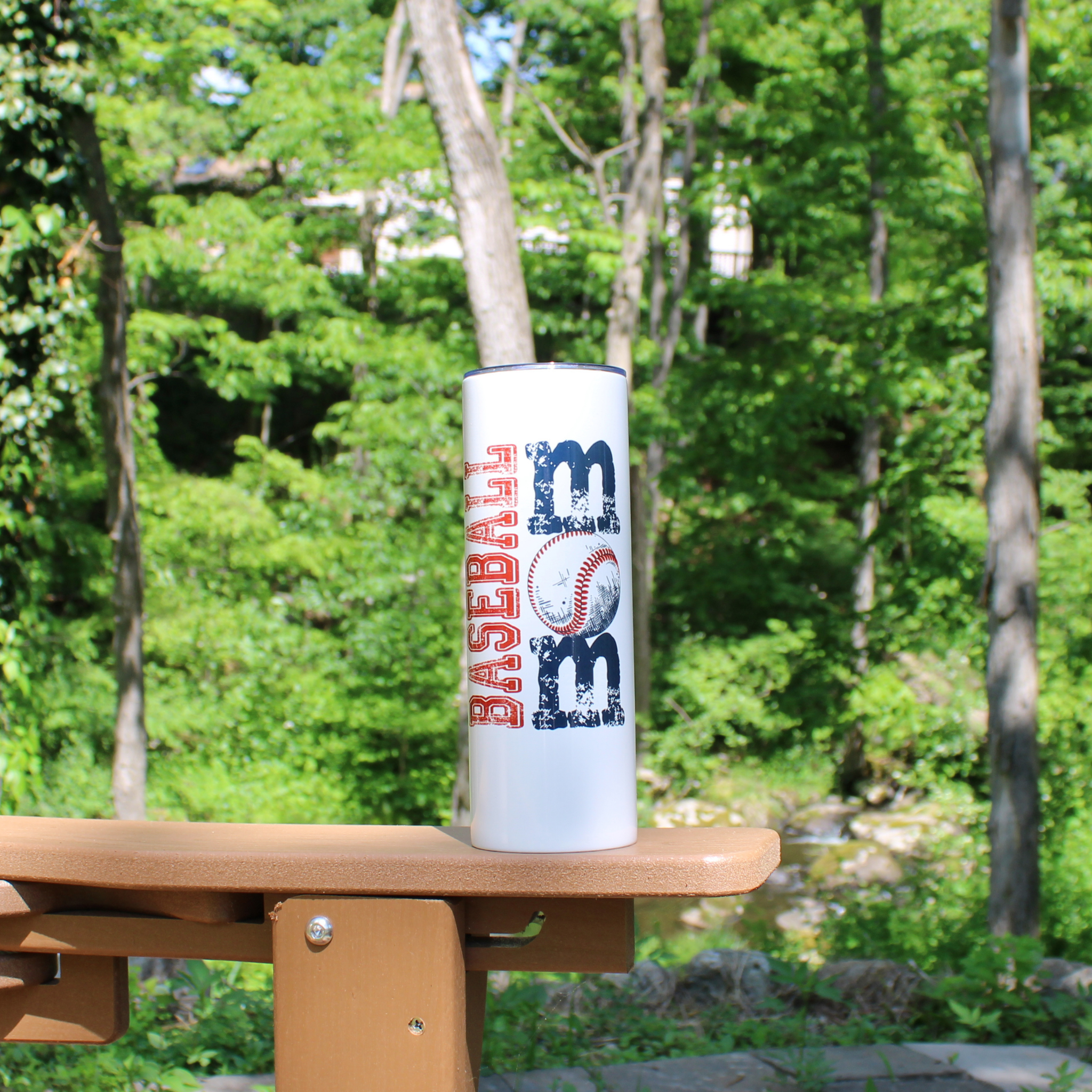 Baseball Mom 20oz Tumbler - Sorry. Can't. Baseball. Bye.