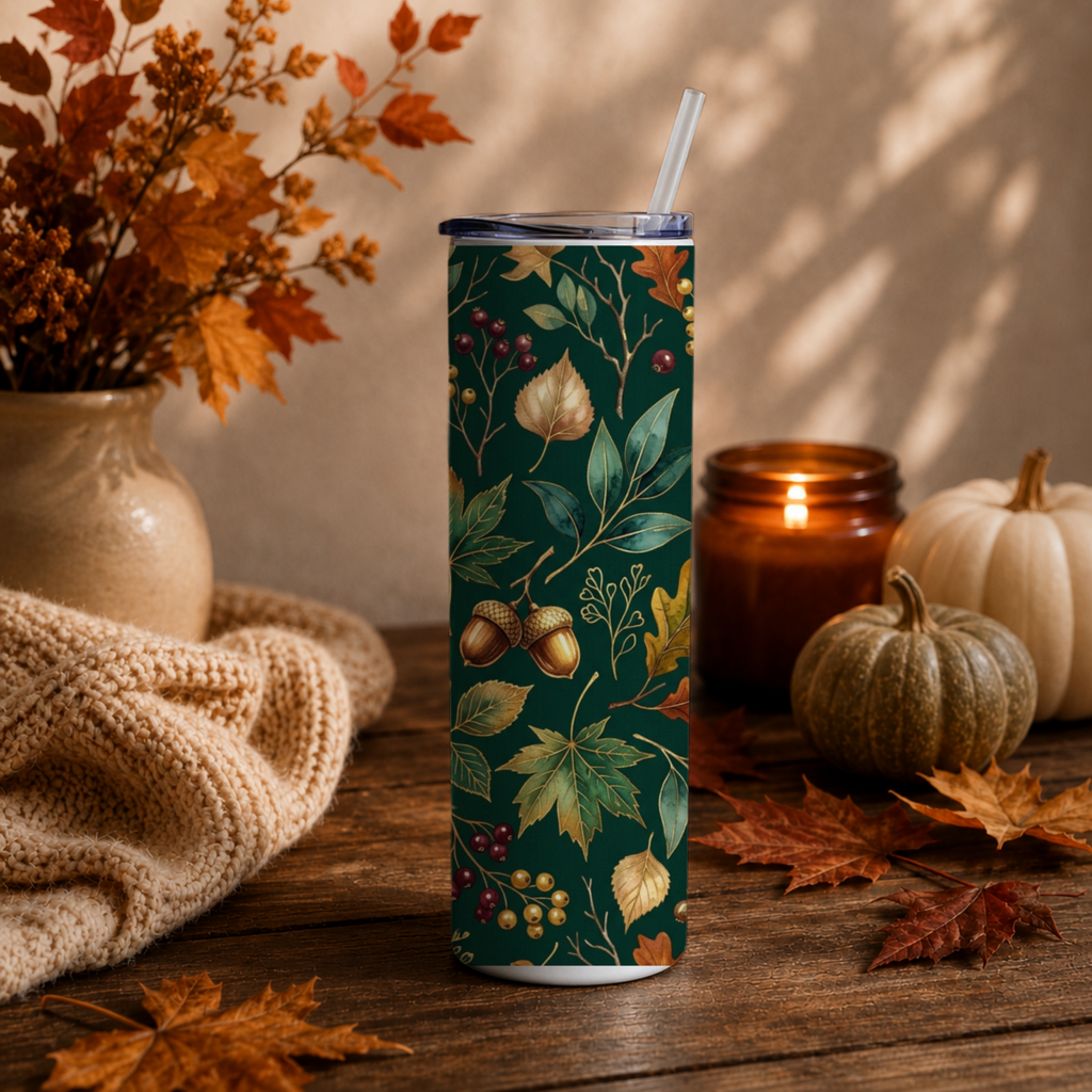 Fall Is My Favorite Tumbler | 20 oz Autumn Coffee Cup | Cozy Thanksgiving Travel Mug