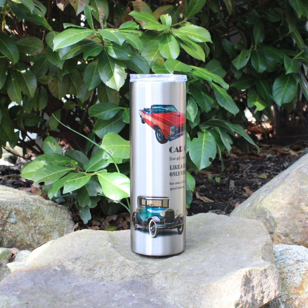 Car Guy 30 oz Tumbler, Classic Car Design, Car Lover Gift Idea