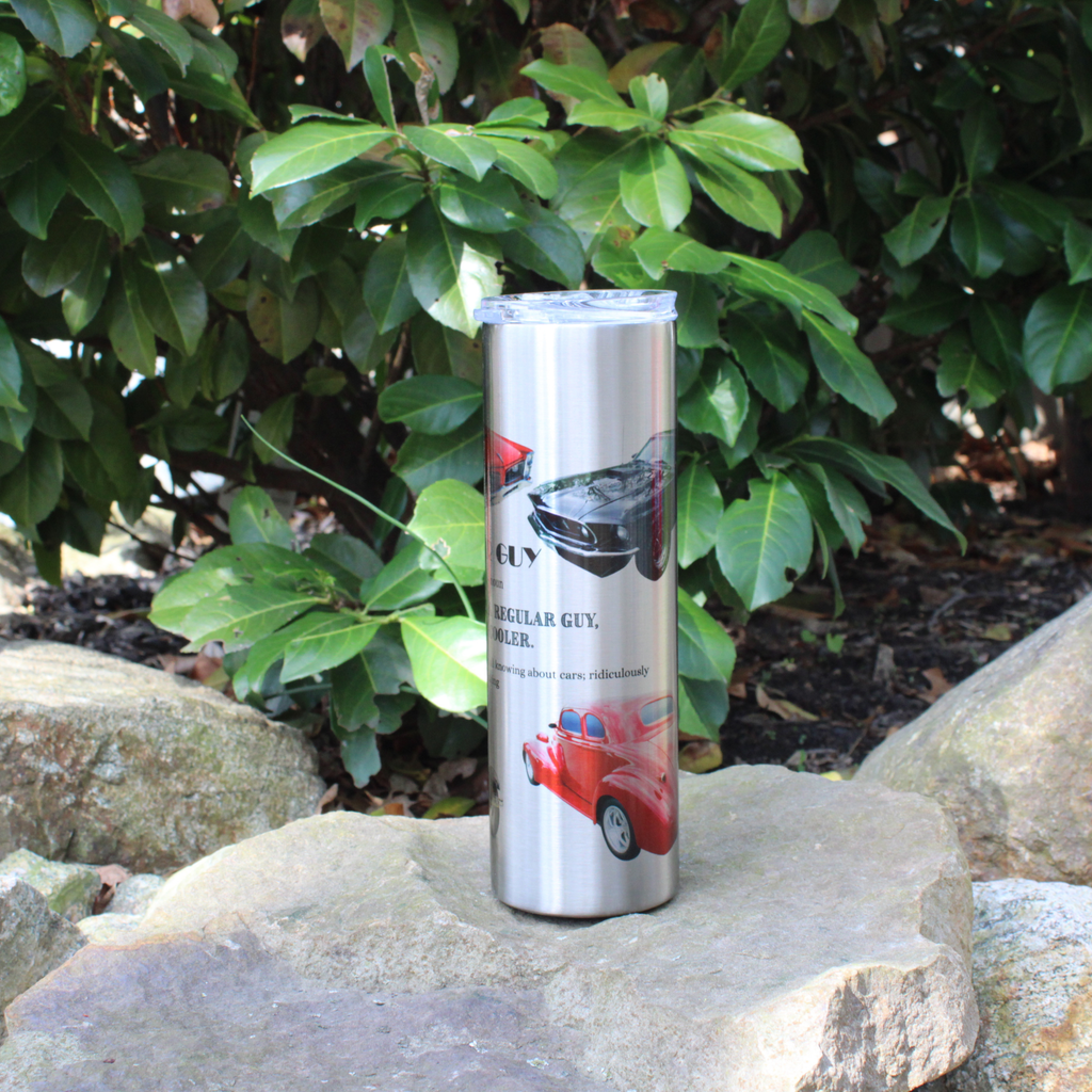 Car Guy 30 oz Tumbler, Classic Car Design, Car Lover Gift Idea