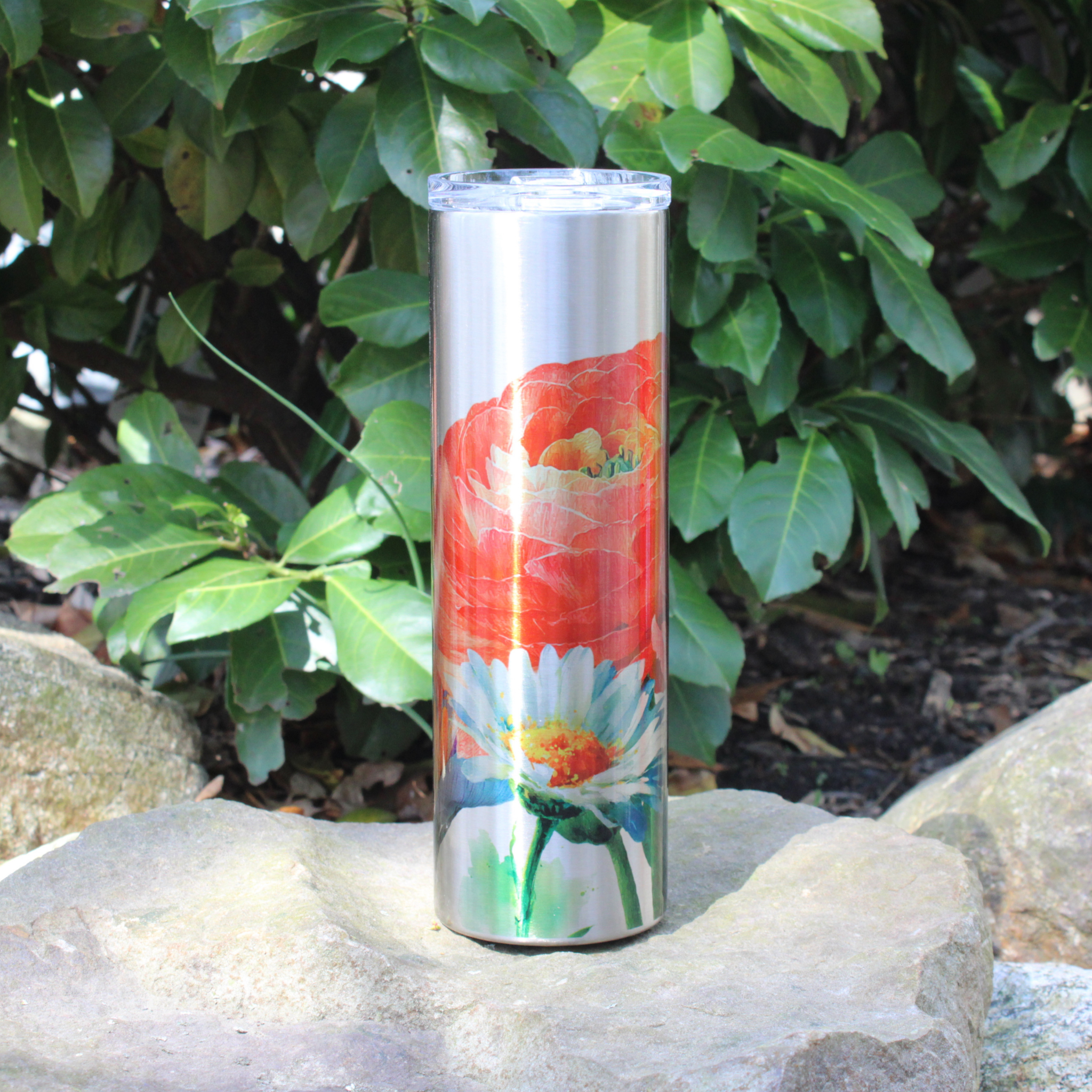 30 oz Floral Bouquet Stainless Tumbler  