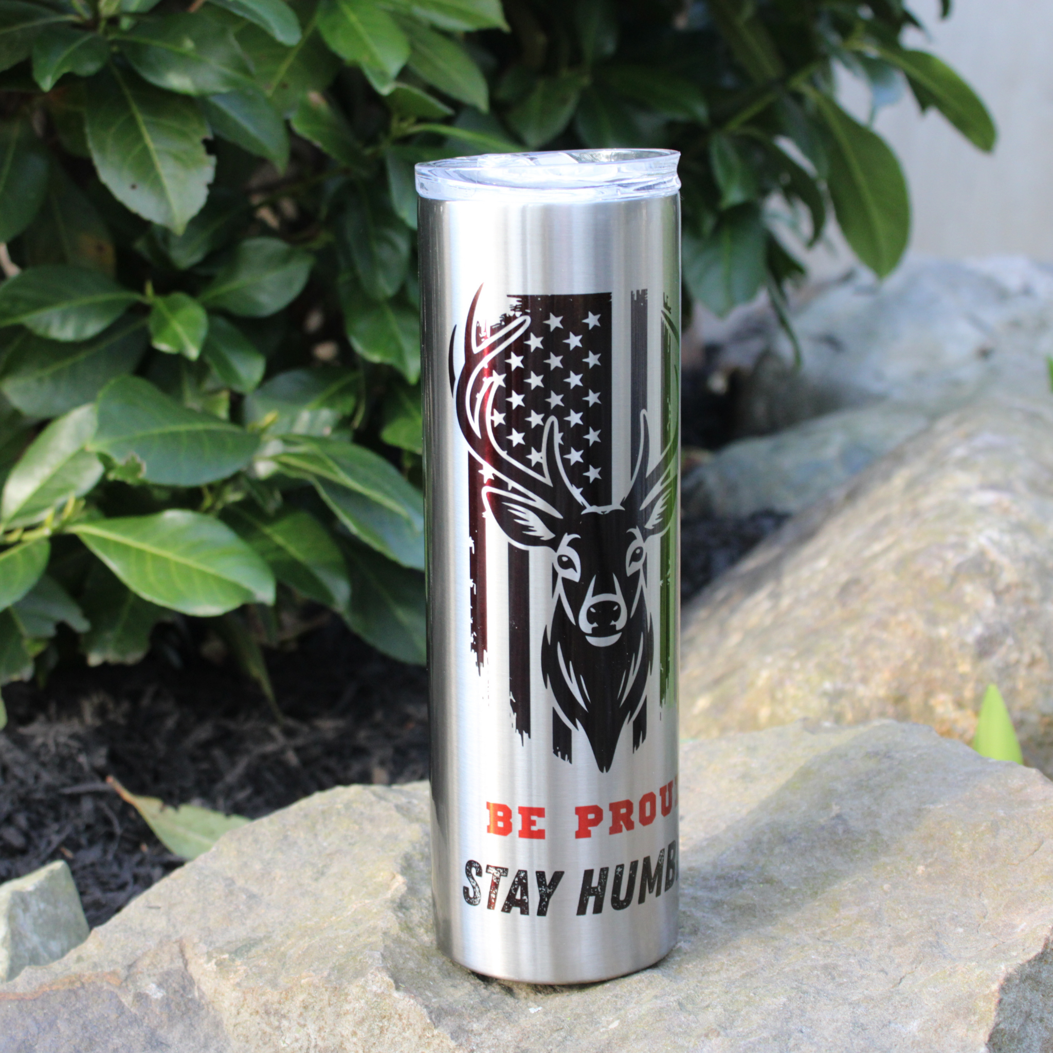 American Pride Patriotic Tumbler, Be Proud Stay Humble, Patriotic Gifts, 30 oz Tumbler, Stainless Steel