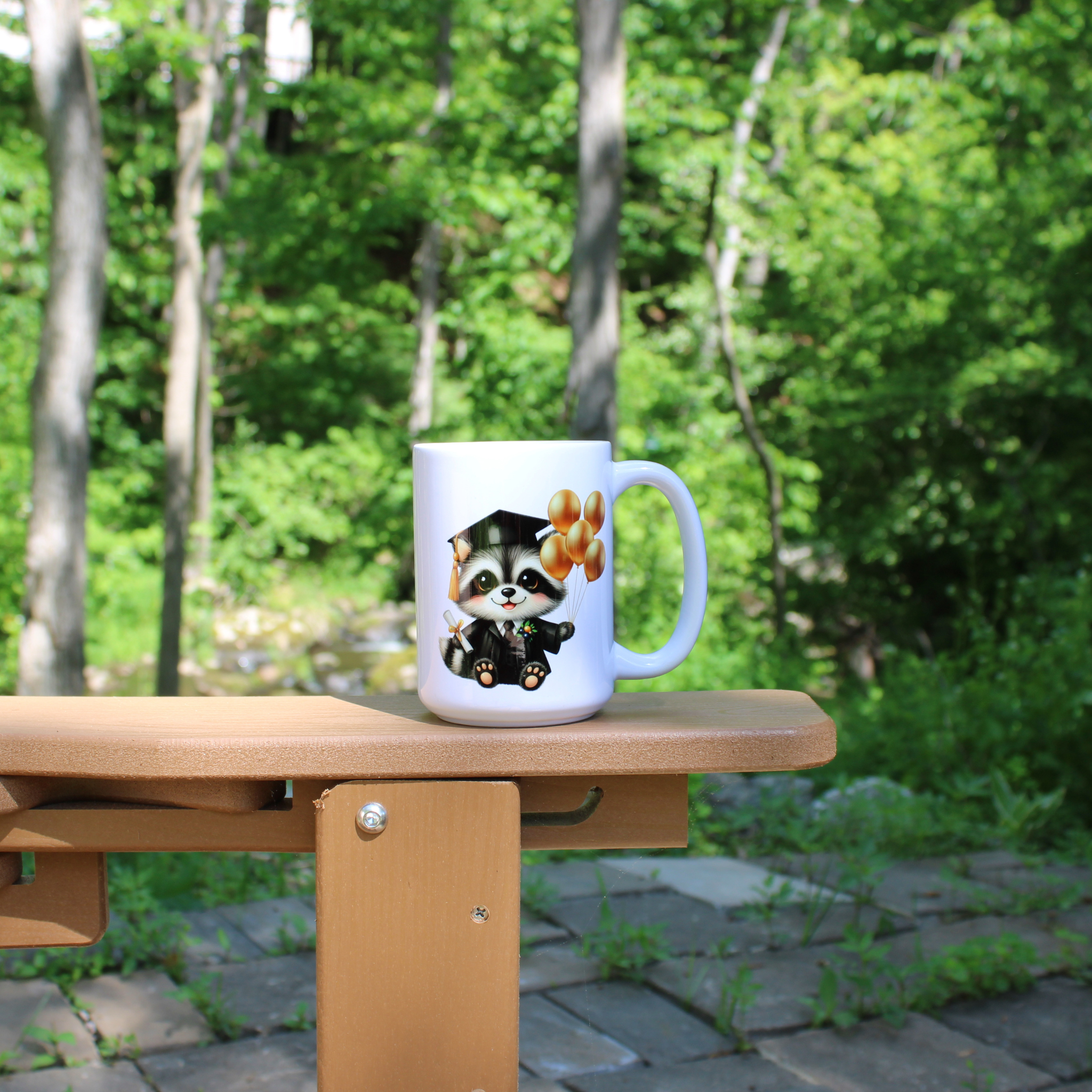 Raccoon Graduation Mug 15oz Kindergarten Graduation Gift