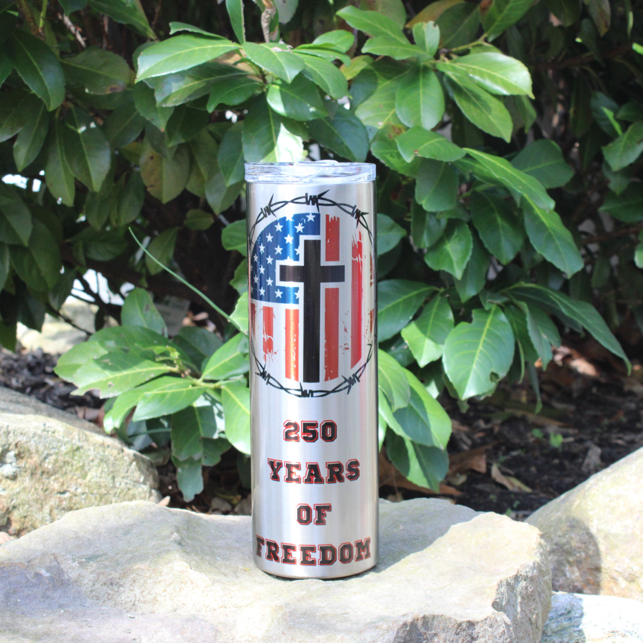 250 Years of Freedom Patriotic Tumbler