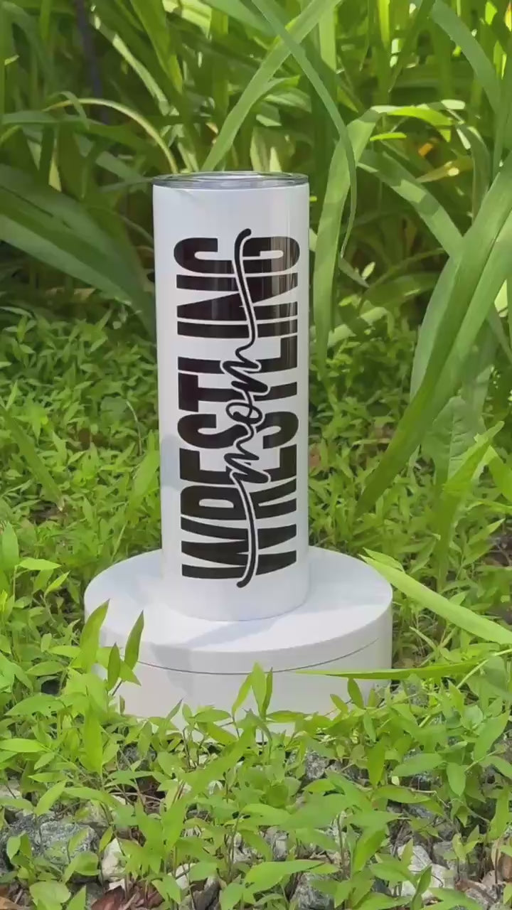 Wrestling Mom Tumbler 20 oz