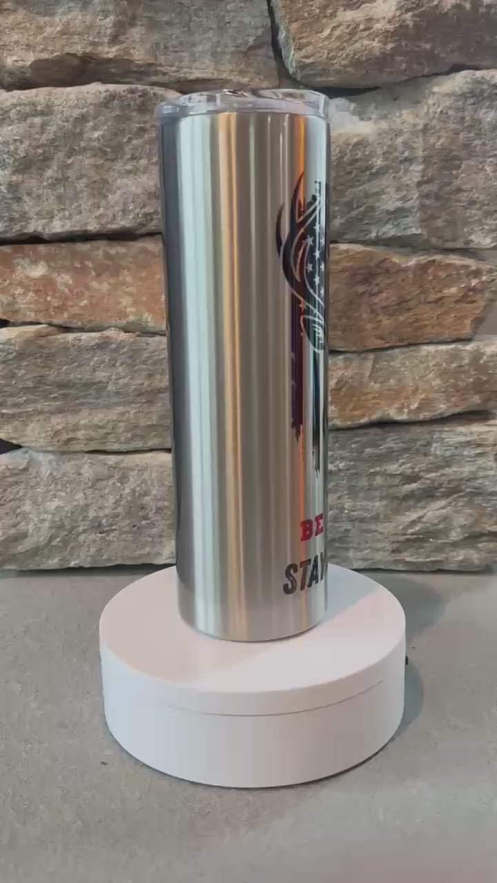 American Pride Patriotic Tumbler, Be Proud Stay Humble, Patriotic Gifts, 30 oz Tumbler, Stainless Steel